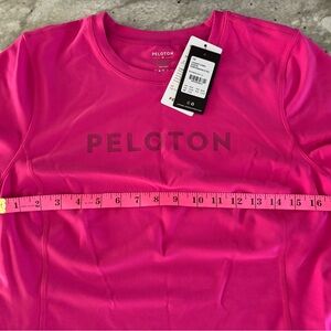 Peloton Bright Pink Workout long sleeve shirt